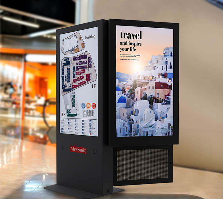 digital touchscreen kiosk
